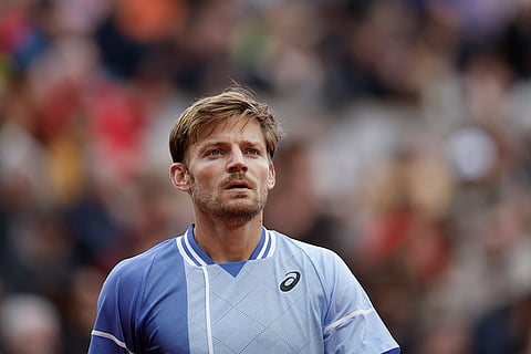 Belgium's David Goffin